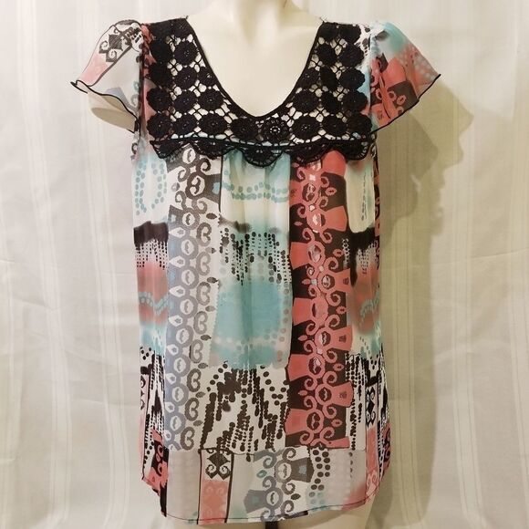 Quintessential Ladies Shear Blouse Size S NWT - Picture 2 of 4